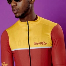 Jersey de ciclismo Morvelo para hombre, ropa de Ciclismo de manga corta, bonito vestido, ropa CoolMax para bicicleta de carretera, verano, 2019 2024 - compra barato