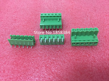 FREE SHIPPING 100PCS 2EDG-5.08-6P + 2EDGV-5.08-6P  2EDG 2EDGV 6Pin 5.08mm Straight Pin Plug-in Screw Terminal Block  ROHS 2024 - buy cheap