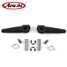 ARASHI Motorcycle Front Foot Pegs Footrests Pedals For Kawasaki Ninja ZX636 2003 - 2006 ZX 636 ZX-636 Brackets 2004 2005 2024 - buy cheap