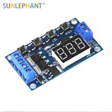 Trigger Cycle Timer Delay Switch 12 24V Circuit Board Dual MOS Tube Control Module 2024 - buy cheap