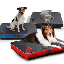 Washable Dog Mat Pet Soft Bed for Large Dog Cushion Kennel Paw Design Pet Cozy Sofa Puppy Mat Cat Bed Labrador Sofa Pet Bedding 2024 - buy cheap