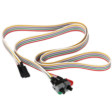 ATX PC Computer Motherboard Power Cord 2 Switch On With LED Light On/Off/Reset 2024 - buy cheap