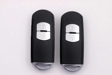 Capa para chave inteligente com 2 botões, para mazda m3 m6 tablete com lâmina de chave de inserir 2024 - compre barato