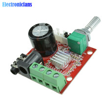 Hi-Fi PAM8610 Audio Stereo Amplifier Board Module Dual D Class Channel 2X10W 12V 2024 - buy cheap