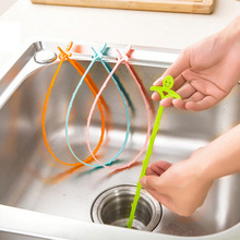 1pc Kitchen Bathroom Sink Pipe Drain Cleaner Pipeline Hair Cleaning Removal Shower Toilet Sewer Clog Long Line Plastic Hook 2024 - buy cheap