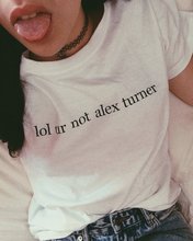 Skuggnas lol ur not Alex Turner Soft Tumblr T shirt White or Black Short Sleeve Tumblr Fashion t shirt High quality Casual Tops 2024 - buy cheap