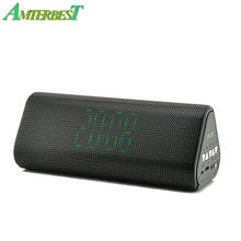 AMTERBEST Portable Wireless Bluetooth Speaker Classic Build-in Mic Hands-free Speaker Bluetooth TF AUX Speaker with FM Radio 2024 - buy cheap