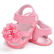 Baby Girls Big Flower Prewalkers Shoes Crib Bebe Princess First Walkers Infant Toddler Soft Soled Shoe Forborn 2024 - buy cheap