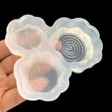 Molde de Silicone de Resina transparente Tipo sspa Coto Decorativas Artesanais DIY 3D moldes de resina epóxi para a jóia 2024 - compre barato