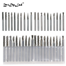 ZtDpLsd 20Pcs/Set 3mm Shank Milling Cutter Set Grinding Head Tungsten Carbide Rotary Burr Milling Cutter With Plastic Case 2024 - buy cheap