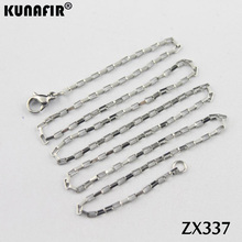 100meters 1.5mm  long box  chain stainless steel necklace fine lady's fashion Jewelry chains ZX337 2024 - buy cheap