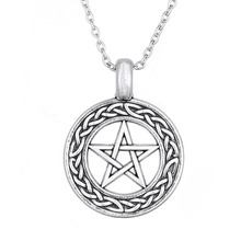 EUEAVAN-Colgante con el símbolo de la Estrella de David, collar con forma redonda de sello de Solomon, amuleto de Talisman para hombres y mujeres, 30 Uds. 2024 - compra barato