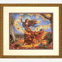 14/16/18/27/28 Top Quality Popular Lovely Counted Cross Stitch Kit Fall Fairy dim 35262 autumn fairy goddess 2024 - buy cheap