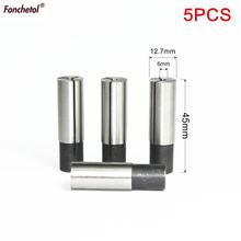 12.7mm to 6mm-5PCS,free shipping CNC solid carbide End Mill conversion sleeve,woodworking router,high Precision adapter,chuck 2024 - buy cheap