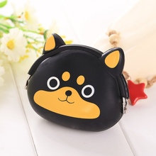 2019 New Girls Silicone Coin Purse Small Change Wallet Mini Purse Women Key Wallet Animals Coin Bag For Children Kids Gifts #@ 2024 - buy cheap