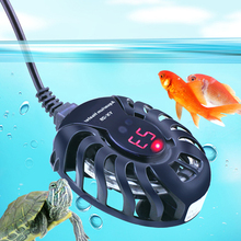 Маленький аквариум мини-нагреватель низкий уровень воды черепаха бак светодиодный цифровой нагреватель дисплея автоматическая температура взрывозащищенный нагрев 2024 - купить недорого