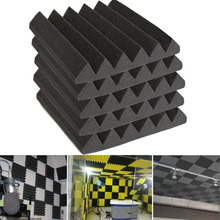 30*30*5cm Soundproofing Foam Acoustic Foam Sound Treatment Studio Room Absorption Wedge Tiles Polyurethane foam For KTV Studio 2024 - buy cheap