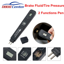 New Brake Liquid Tester Pen Digital Tire Pressure Gauge Meter TPMS Tool 2in1 Brake Fluid Oil Test Pen Tyre Aire Pressure Gauge 2024 - buy cheap