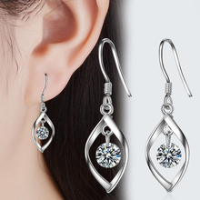 Wholesale 12 pairs Zircon Crystal  Earrings for Women Classic Twist Water Drop Crystal Dangle Earrings Jewelry Party Gift 2024 - buy cheap