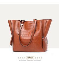 leather Women Bags Retro Handbag Women Shoulder Bag Handbags Women Famous Brands Rivet Crossbody Bags Sac Bolsos Mujer new C763 2024 - buy cheap