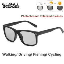 Warblade moda esporte ao ar livre photochromic óculos de sol homem condução anti-reflexo óculos de sol óculos polarizados camaleão 2024 - compre barato
