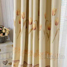 Beautiful Pastoral Window Curtains For living Room/ kitchen room Thick blackout Curtains Window Treatment Free Shipping 2024 - buy cheap