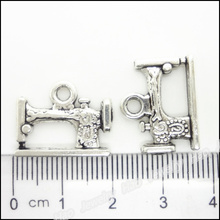 12 piezas colgantes de costura colgante de plata tibetana de aleación de Zinc collar de pulsera DIY accesorios de joyería de Metal 2024 - compra barato