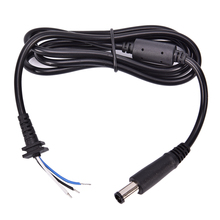 Cable de fuente de alimentación de 7,4x5,0mm para portátil, Conector de enchufe de punta de conector de CC para adaptador de cargador de corriente Dell, 1,2 m 2024 - compra barato