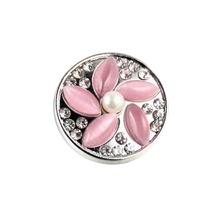 2016new DIY  Jewelry Accessory  pearl face  Snap Buttons Fit 20mm Snap Jewelry  Drop Shipping MDB18-84-2 2024 - buy cheap