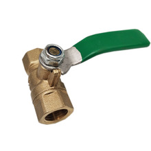 MENSI LPG Gas G1/4 "резьбовой кованый латунный шаровой клапан с ручкой 2024 - купить недорого
