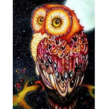5D Bird Diamond Painting Full Square Animal Owl Mosaic Kits DIY Diamond Painting Cartoon Owl Cross Stitch Embroidery Home Decor 2024 - buy cheap
