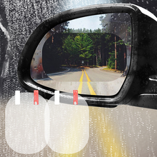 2 шт./компл. противотуманное Зеркало для автомобиля прозрачная пленка против дождя Автомобильная зеркальная защитная пленка Водонепроница... 2024 - купить недорого