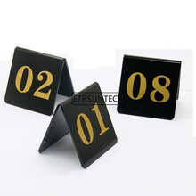 Acrylic Table Number Cards Wedding Restaurant Cafe Bar Table Numbers Stick Set For Wedding Birthday Party Supplies 1-100 2024 - buy cheap