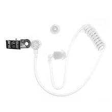 Replacement Transparent Coil Acoustic Air Tube Earplug With Metal Clip For Two-Way Radio Walkie Talkie Earpiece Headset 2024 - buy cheap