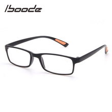 IBOODE-gafas de lectura cuadradas TR90 para hombre y mujer, anteojos elegantes ultraligeros para presbicia, lupa de lectura, óptica para hipermetropía 2024 - compra barato