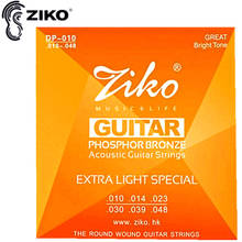 ZIKO 010-048 DP-010 Acoustic Guitar Strings Musical Instruments Phosphor Bronze Strings Accessories Parts 2024 - buy cheap