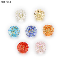 50pcs Shank Acrylic Buttons Sewing Scrapbooking Gift Handwork Home Clothing Decor 13mm 2024 - buy cheap