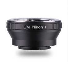 Кольцо-адаптер для объектива из меди для Olympus OM Lens to Nikon 1 Mount F V1 V2 V3 J1 J2 J3 J4 J5 Camera 2024 - купить недорого