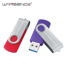WANSENDA D303 USB Flash Drive Usb Stick 3.0 Pen Drive 256GB 128GB 64GB 32GB 16GB 8GB Pendrive Rotating Usb Memory Stick 2024 - buy cheap