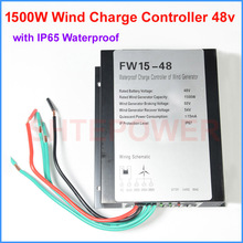 1500W wind charger controller AC 48V for wind generator 1.5KW LED Brake controller IP67 waterproof 2024 - buy cheap