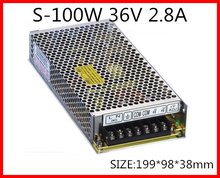 100W 36V 2.8A  Single Output Switching power supply for LED Strip light  AC-DC S-100-24 2024 - buy cheap