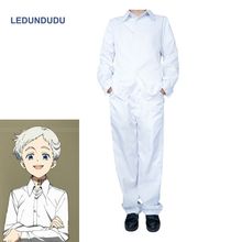 Hot Anime The Promised Neverland Norman Cosplay Costumes Men Ray Uniform set Tops + Pants For Halloween Party 2024 - buy cheap