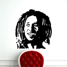 Music Wall Decals Bob Marley Reggae Rasta Jamaica Large Vinyl Transfer Stencil Decal Sticker Wall Art Boys Home Decor Mural A324 2024 - buy cheap