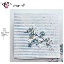 Piggy artesanía de metal de corte muere corte morir molde Cerezo rama decoración Scrapbook arte de papel álbum de golpe de cuchillo arte cortador morir 2024 - compra barato