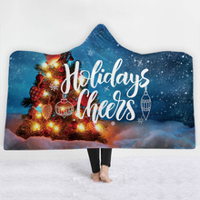 Manta de árvore de natal 3d, manta de microfibra, lançamento, cobertor para cama, santa fé, fina, 150x200cm 2024 - compre barato