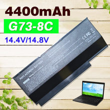 4400mAh 8 cells 11.1v laptop battery for ASUS VX7 A42-G73 G73S G53 G53J G53S G53SX G73 G73G G73J G73JH G73JW G53SW 90-NY81B1000Y 2024 - buy cheap