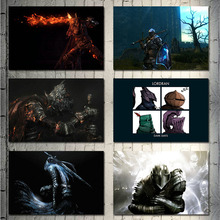 Dark Souls-Póster de Arte de juego caliente, lienzo seda, 13x20, 24x36 pulgadas, imágenes de pared-002 2024 - compra barato