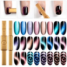 1 Pcs Cat Eye Magnetic Board Thick Strong Magnet Stick Cat Eye Nail Gel Polish 3D Cat Eyes Effect Magnet Manicure Nail Art Tools 2024 - buy cheap