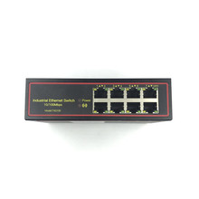 Porta 5 V-58 V 8 10/100 M Não Gerenciado de DIN-Rail industrial Switches Ethernet switch de rede 2024 - compre barato