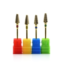 Alloy Nail Drill Bit 4 Type Milling Manicure Cutter For Pedicure Manicure Nail Drilling Electric File Pedicure Bits Carbide Head 2024 - buy cheap